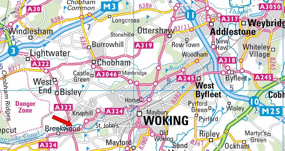 Walk Location Map